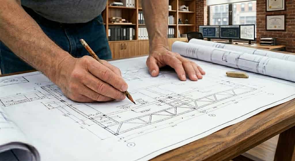 Plans d'exécution et calculs de structure